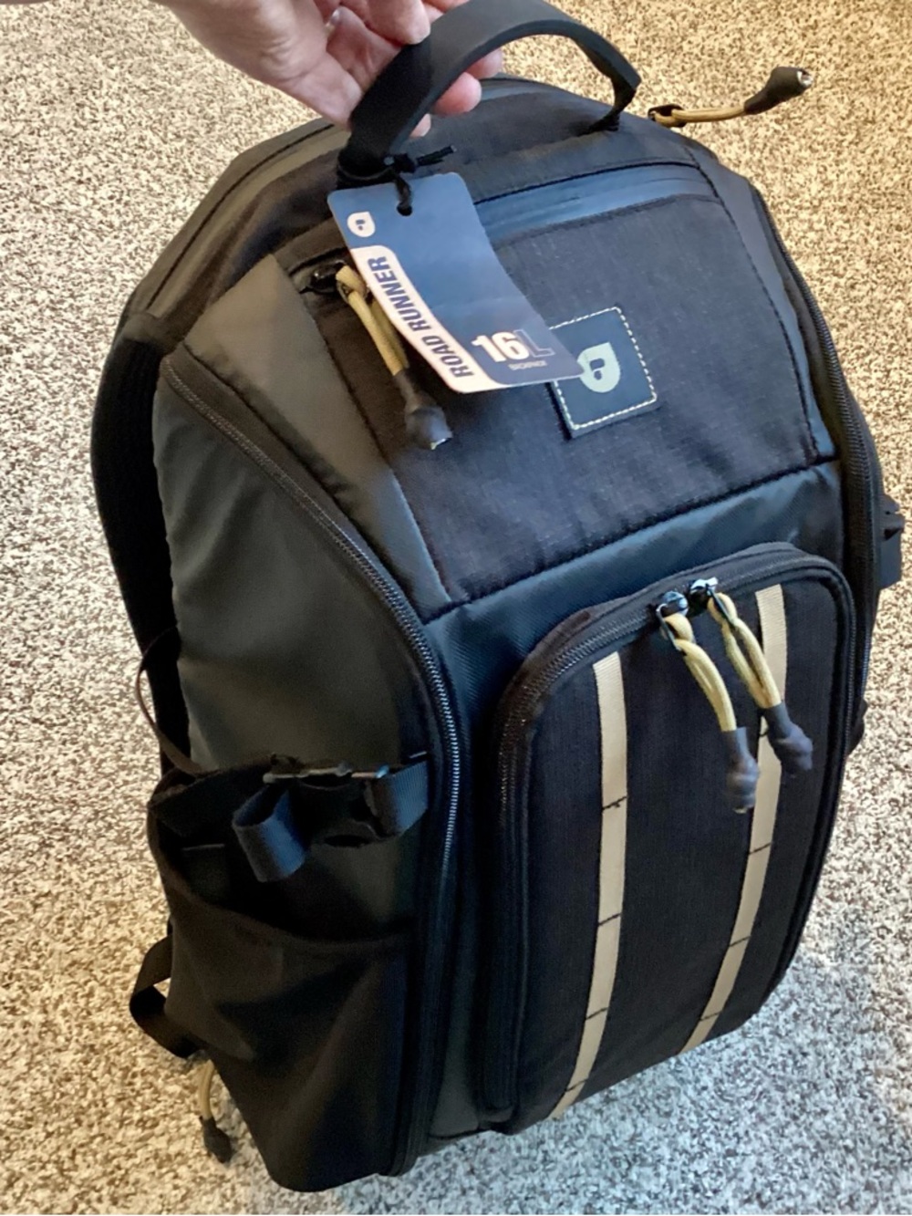 Road Runner 16L Camera Backpack with Padded Carry